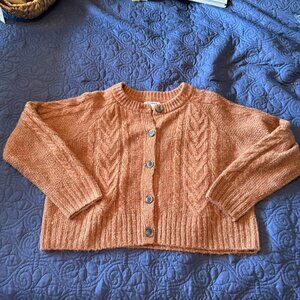 Rust color sweater, size large